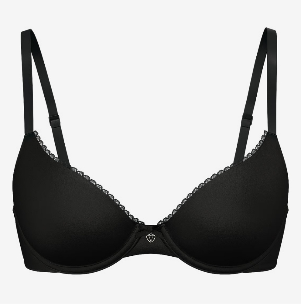 Victoria's Secret Body By Victoria Unlined Demi In Black 42C